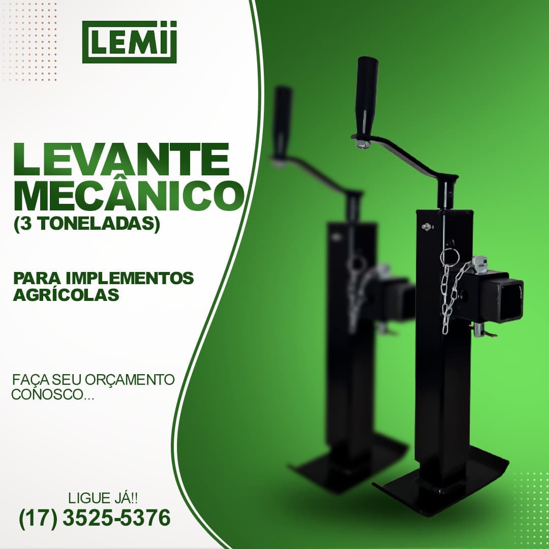 Levante Mecânico 3 Toneladas